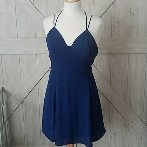 Navy blue dress